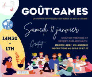 photo Goût Games