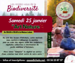 photo Rendez-vous de la biodiversité : Art nature