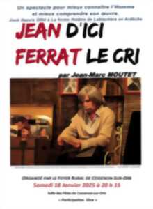 photo JEAN D'ICI FERRAT LE CRI