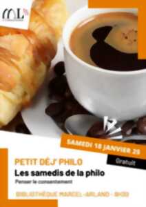 photo LES SAMEDIS DE LA PHILO - P'TIT DÉJ PHILO