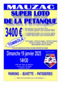 photo SUPER LOTO DE LA PÉTANQUE