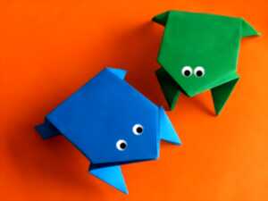 photo Atelier « Origami sur les animaux de la mare »