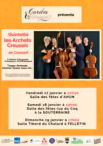 photo Quintette les Archets Creusois en concert