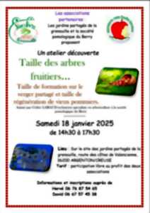 photo Atelier Taille des arbres fruitiers