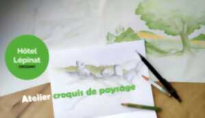 photo La balade croquis - Initiation aux paysages aux crayons de couleurs