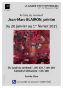 photo Jean-Marc Blairon - Exposition de peintures