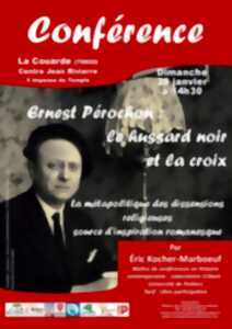 photo Conférence - Ernest Pérochon : Le hussard noir et la croix