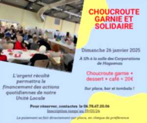 photo Choucroute garnie et Solidaire