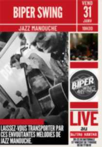 photo Concert jazz manouche Biper Swing