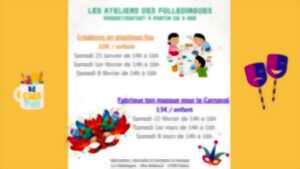 Ateliers créatifs parents/enfants