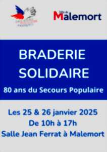 photo Braderie solidaire pour les 80 ans du Secours Populaire