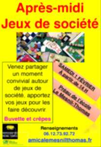 photo Après-midi jeux de société