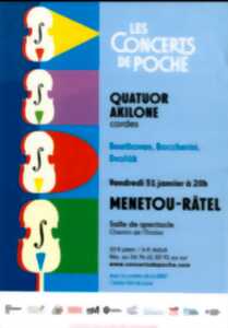 Les concerts de poche : Quatuor Akilone, cordes