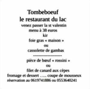 Menu de la Saint-Valentin