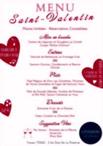 Menu Spécial Saint-Valentin au Domaine Saône Valley