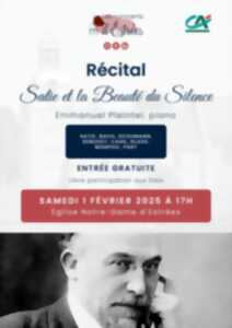 Les concerts d'estrées - récital du 1er février - satie et la beauté du silence