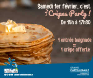 Crêpes Party au Centre aquatique