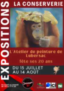 photo La Conserverie : Exposition de l'atelier de peinture de Lubersac