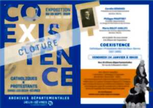 Clôture de l'exposition Coexistence : Catholiques x Protestants (1517-1905) à Niort