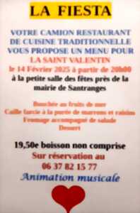 La Fiesta camion-restaurant, propose un menu spécial Saint-Valentin !