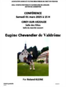 photo CONFÉRENCE - EUGÈNE CHEVANDIER DE VALDRÔME