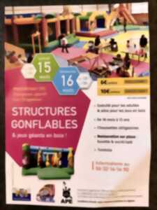 photo Structures gonflables et jeux géants en bois