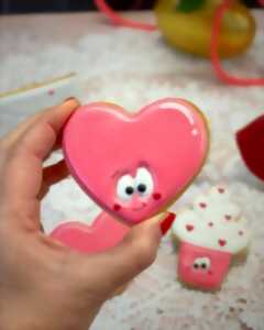 photo Atelier pâtisserie de la Saint-Valentin : décoration de sablés