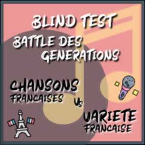 photo Blind Test Battle des Générations !