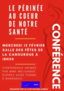 photo CONFÉRENCE : LE PÉRINÉ AU COEUR DE NOTRE SANTÉ