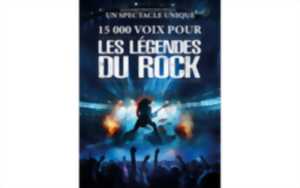 15000 voix pour les légendes du rock