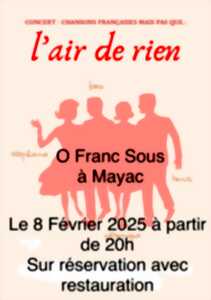 photo Concert O Franc Sous avec le groupe L'air de rien