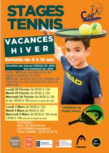 photo Stages tennis et initiation au padel - Vacances d'Hiver