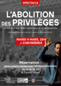 photo L'abolition des privilèges