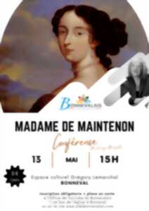 photo Conférence Madame de Maintenon