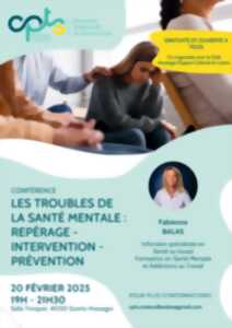 photo Les troubles de la santé mentale : Repérage - Intervention - Prévention