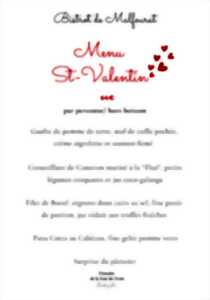 Menu Saint Valentin | Le Bistrot de Malfourat