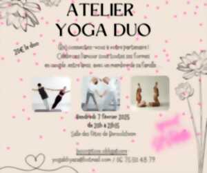 photo Yoga Duo spécial St Valentin