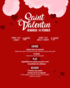 photo Menu de Saint-Valentin au Crescendo