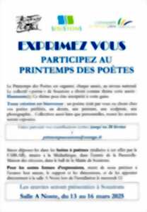 photo Exprimez-vous, participez au Printemps des Poètes