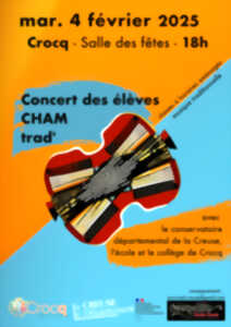 photo Concert des élèves CHAM trad'