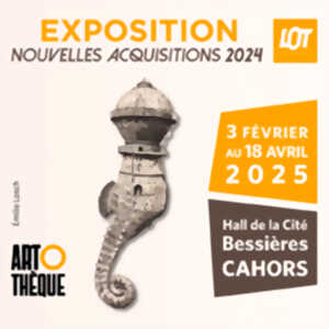 Exposition des nouvelles acquisitions de l'artothèque du Lot