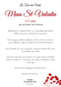 Menu Saint Valentin | la Tour des Vents