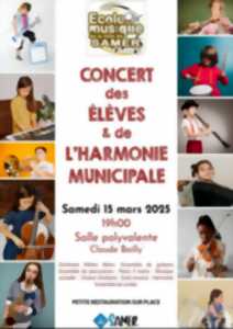 Concert des élèves et de l'Harmonie Municipale