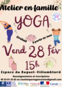 photo Atelier Yoga en famille