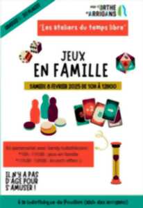 photo Les ateliers du Temps Libre : jeux en famille