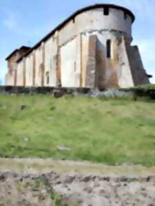 Visite de l'église fortifiée de Lesgor