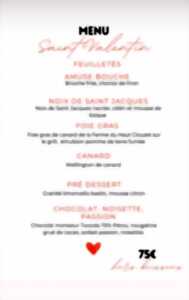 Menu Saint-Valentin