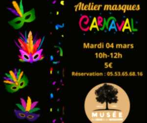 photo Atelier masques de carnaval - Musée du liège