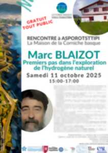 photo Rencontre avec Marc Blaizot - Premiers pas dans l’exploration de l’hydrogène naturel : l’exemple de la France