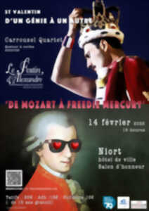 Concert : De Wolfgang Mozart à Freddie Mercury (St Valentin) à Niort